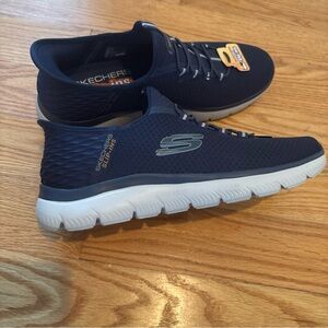 Skechers Men's Dark Blue Athletic Sneakers